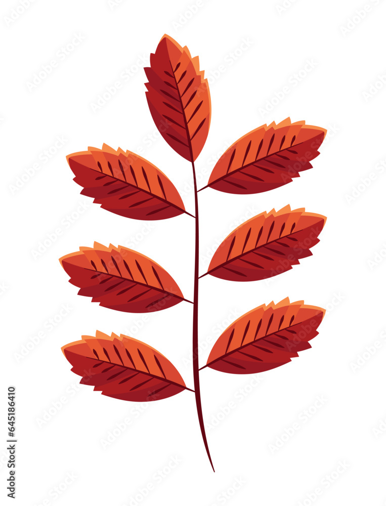autumn leaves branch icon autumn leaves branch icon
