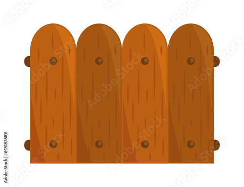 garden wood fence brown
