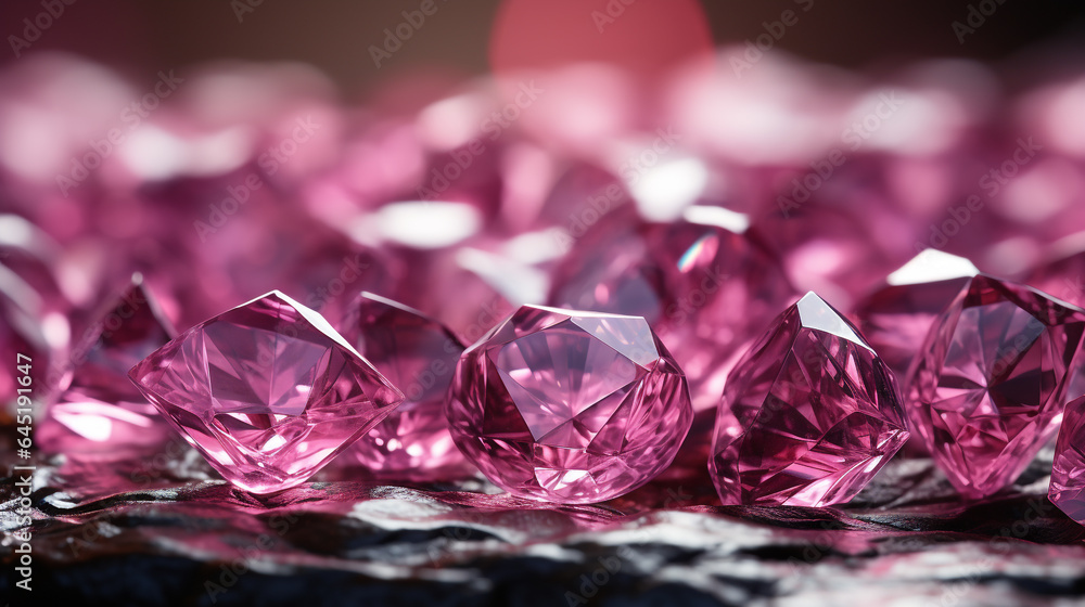Elegant pink crystal background Elegant pink crystal background