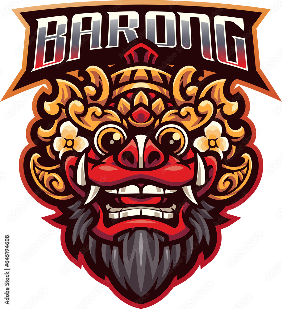 Barong esport mascot Barong esport mascot
