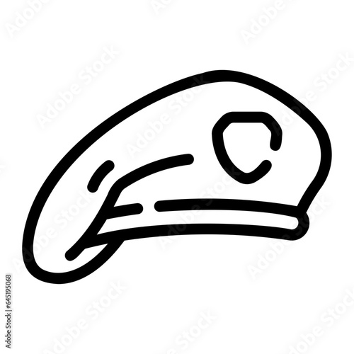 beret Line Icon