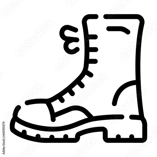 boot Line Icon