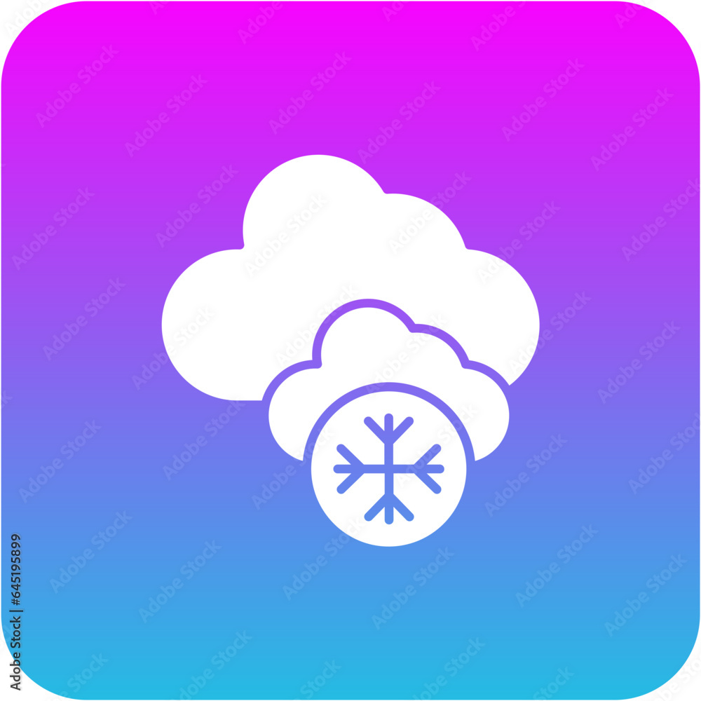 Freezing Weather Icon Freezing Weather Icon