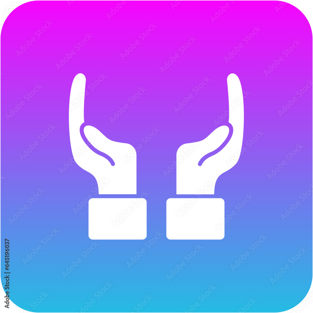 Obraz premium Hands Icon