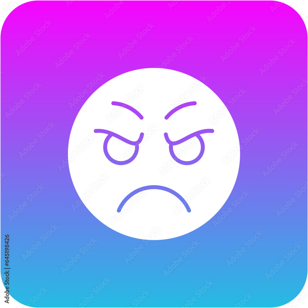 Scowl Icon Scowl Icon