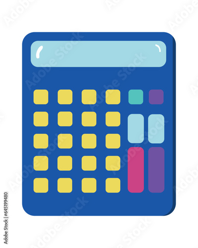 school calculator illustration