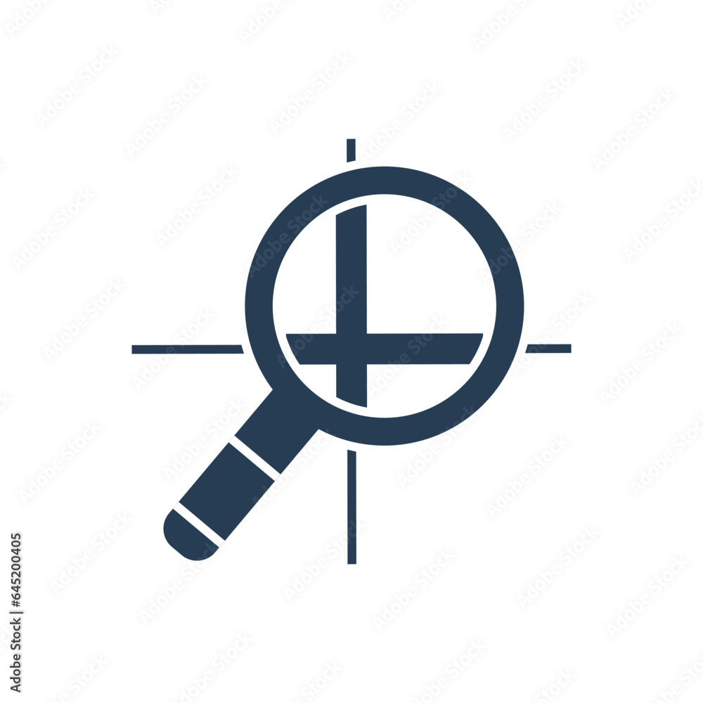 Inspector check. Conformity. Vector linear icon isolated on white background. Inspector check. Conformity. Vector linear icon isolated on white background.