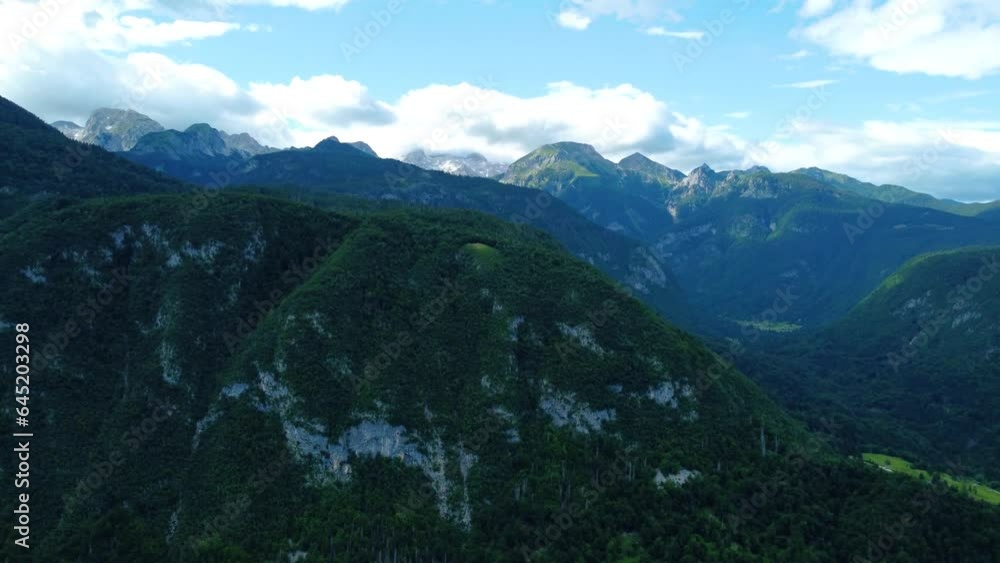 Lake Bohinj, Slovenia. Amazing mountains Lake Bohinj, Slovenia. Amazing mountains
