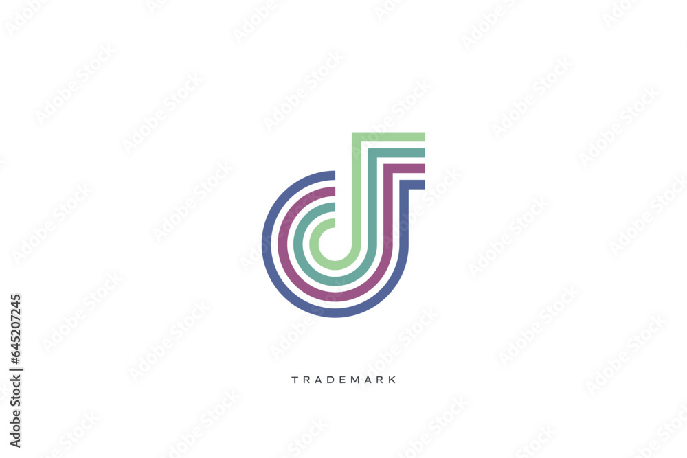 Musical Note Multimedia Production Vector Logo