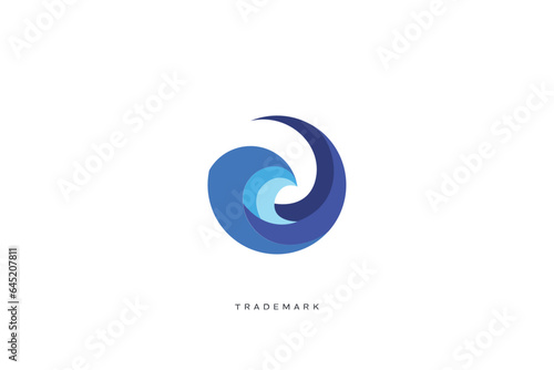O letter vector trademark brand logo