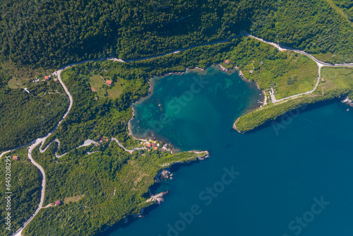 Gideros bay view, Cide, Kastamonu, Turkey, also the most beautiful natural Bay of your Black Sea, dating from the Genoese