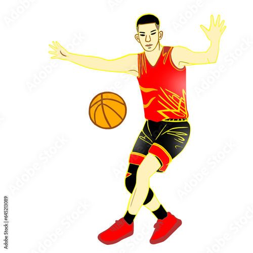 Basketball is popularly played all over the world.