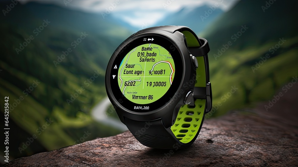 GPSenabled smartwatch and its virtual coach, which offers personalized