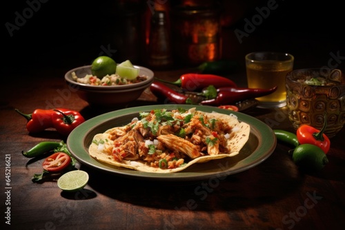 Delicious Mexican food Photography - Gourmet Food Marketing - Generative AI