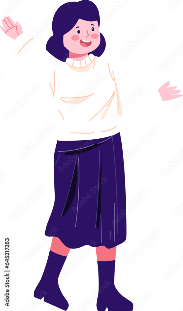Autumn Character Illustration Autumn Character Illustration