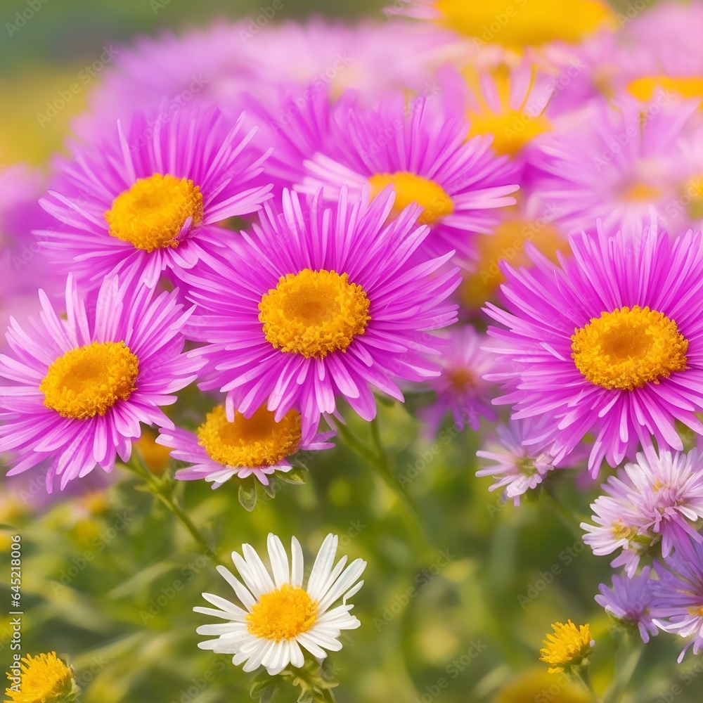 Wondrous Aster Blossom photograph background Wondrous Aster Blossom photograph background