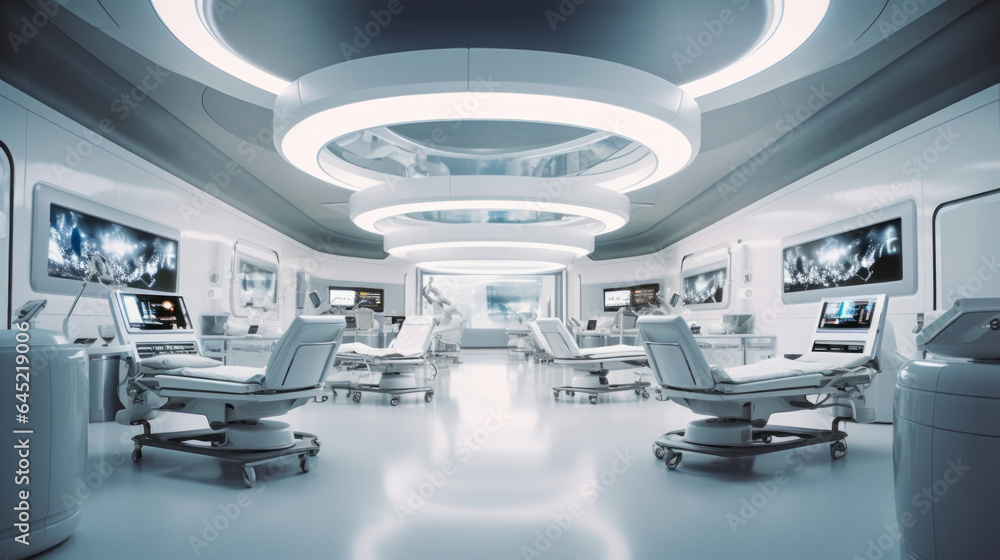Automated Healing: The Hospital of the Next Generation. Generated AI