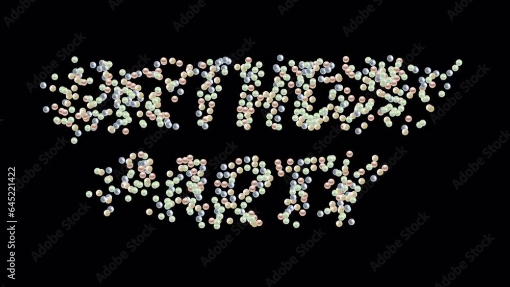 The Role of Typography in Birthday Party Text Animation The Role of Typography in Birthday Party Text Animation