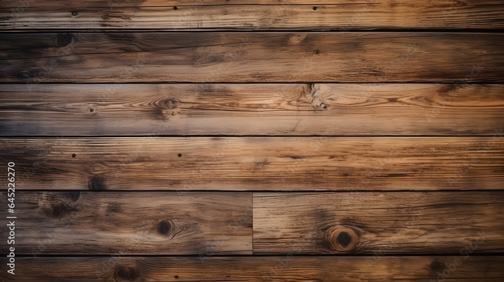 Old grunge dark textured wooden background,The surface of the old brown wood texture. generative ai. Old grunge dark textured wooden background,The surface of the old brown wood texture. generative ai.
