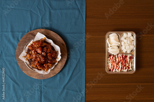 Korean Fried Chicken spicy sauce
