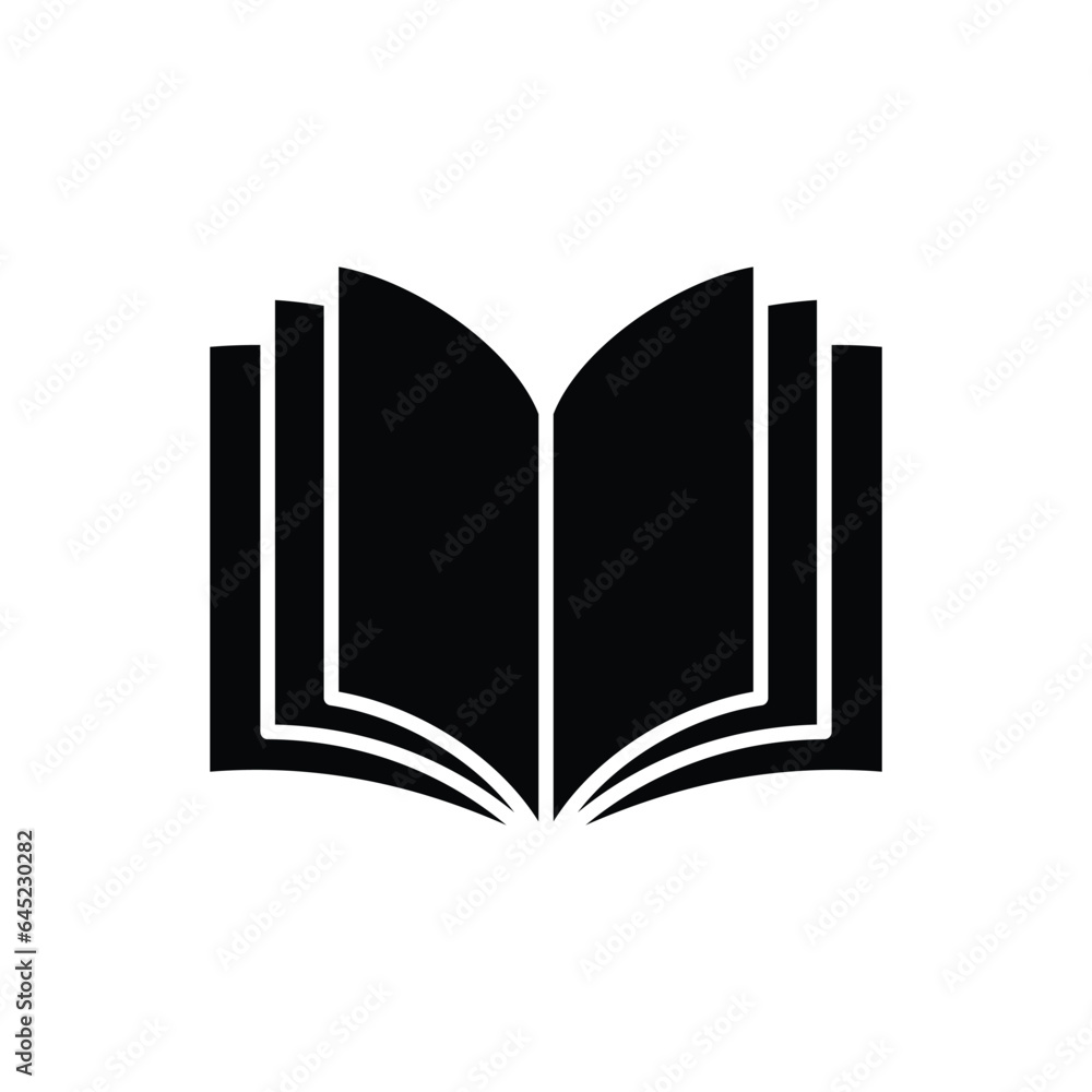 book icon vector design template simple and clean book icon vector design template simple and clean