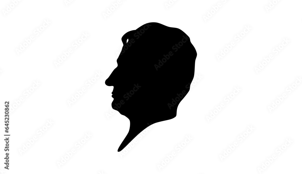 Eli Whitney silhouette