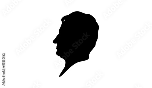 Eli Whitney silhouette photo