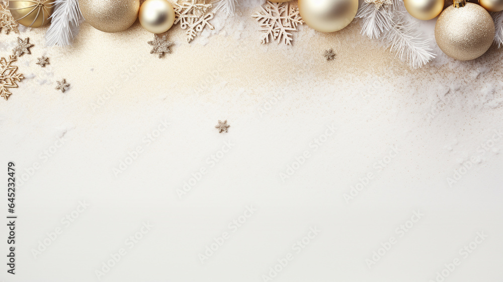 Message card decorated with Christmas Message card decorated with Christmas