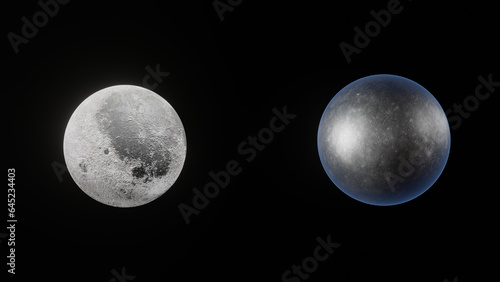 Moon VS Mercury