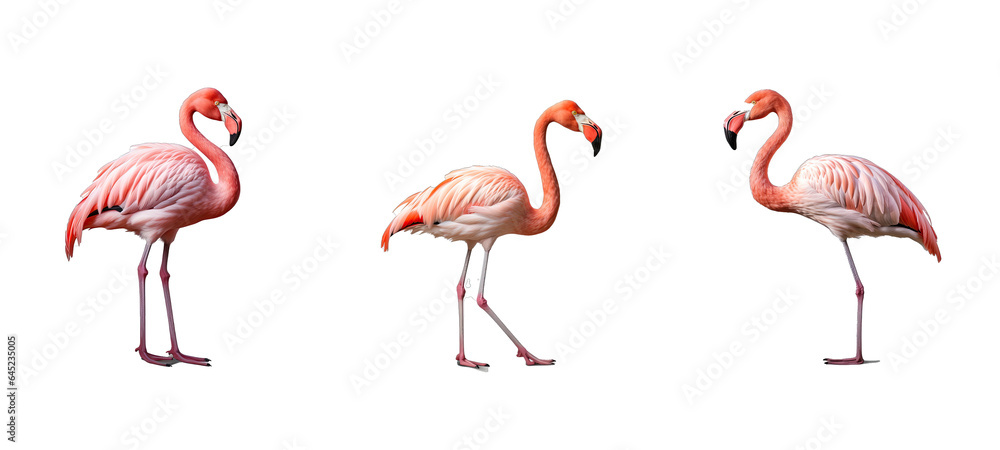 Fototapeta premium nature flamingo illustration fauna exotic, flamingo background, bird tropical nature flamingo