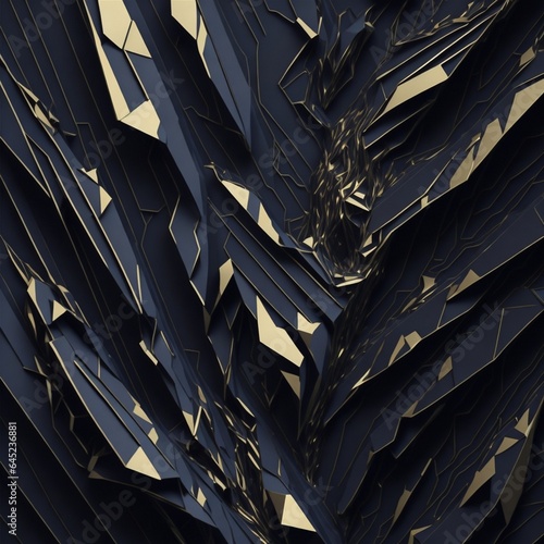 Metallic Foil Abstraction