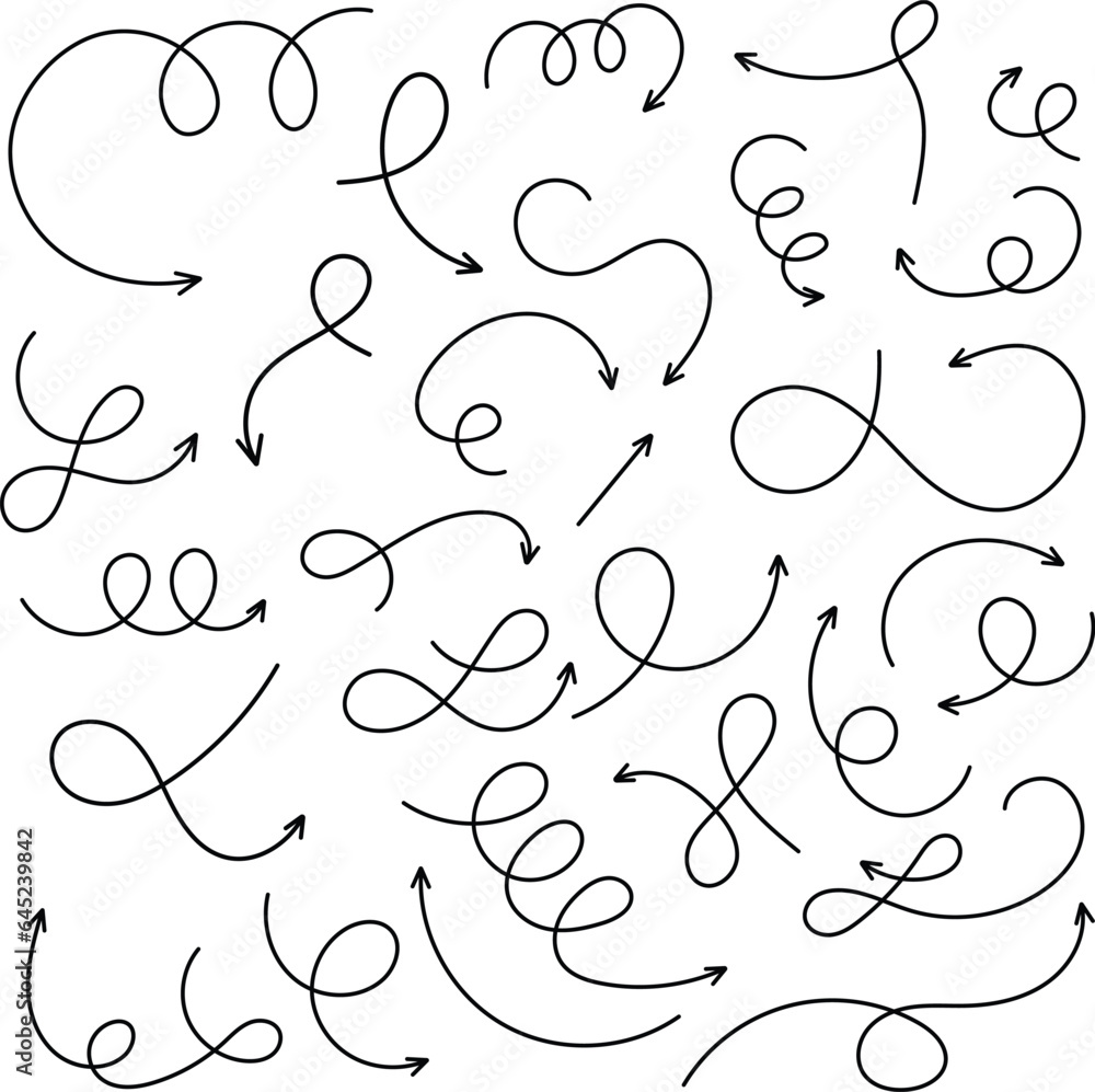 Doodle vector arrows and design elements. Hand drawn set elements for infographics.
Doodle vector arrows and design elements. Hand drawn set elements for infographics.