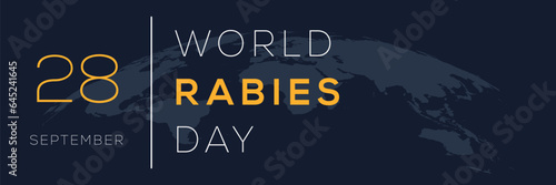 World Rabies Day, held on 28 September.