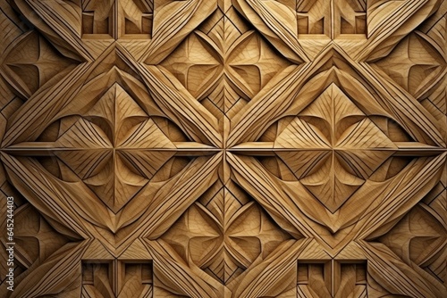 A detailed close-up of a beautifully patterned wooden wall