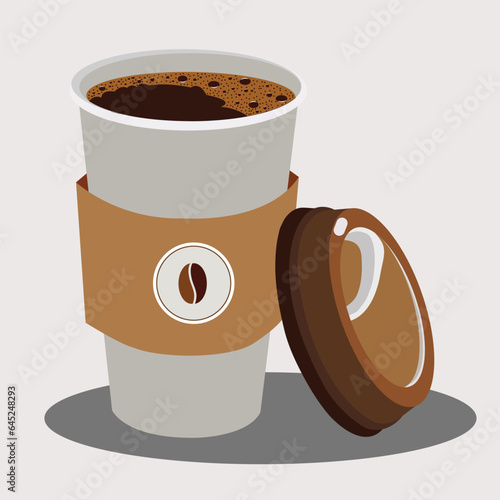 cup of coffee with chocolate
