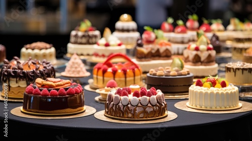 On this sweet occasion, bakers showcase culinary creativity, various shapes, sizes, and flavors displayed.