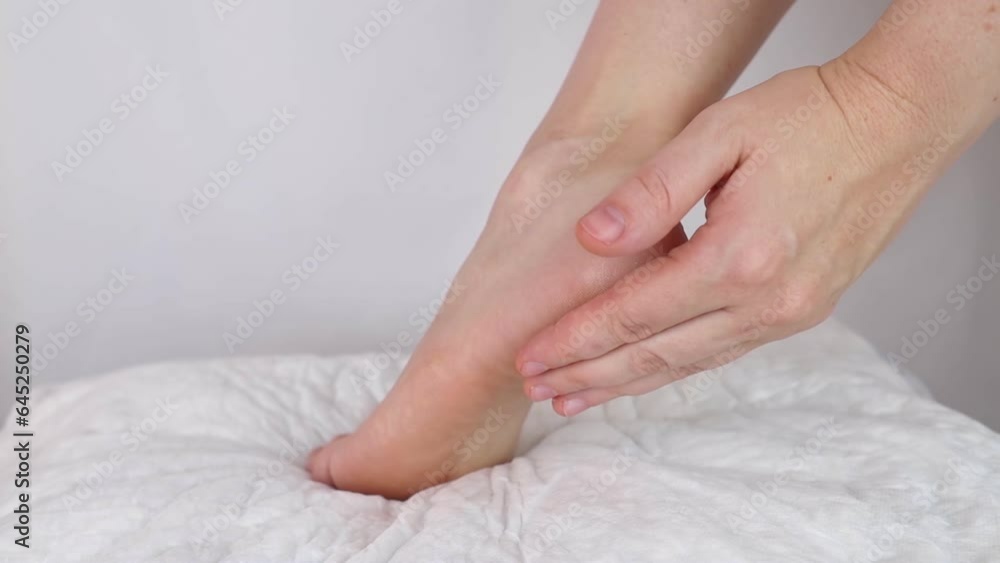 Cracked heels. Woman feet before and after procedures to soften rough skin. Urea cream, oil for care of keratinized skin, healing of cracked foot. Usage foot grater, cream with urea, softening oil. Cracked heels. Woman feet before and after procedures to soften rough skin. Urea cream, oil for care of keratinized skin, healing of cracked foot. Usage foot grater, cream with urea, softening oil.