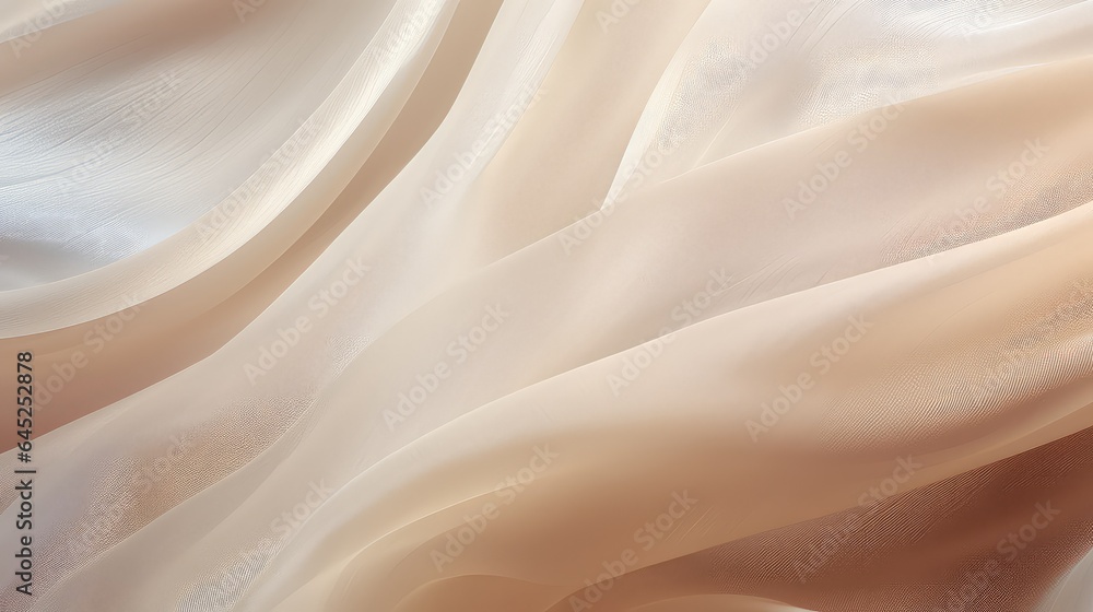 Fototapeta premium White background, clean and bright, conveying purity, peace of mind, and light. Generative By AI