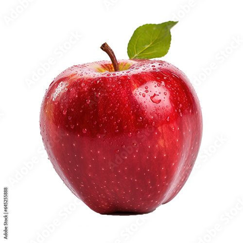 Fresh red apple