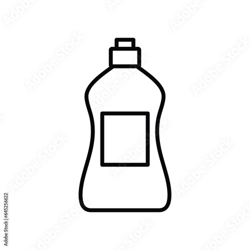 dish soap detergent icon vector 
