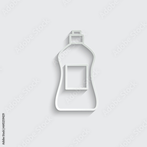 dish soap detergent icon vector 