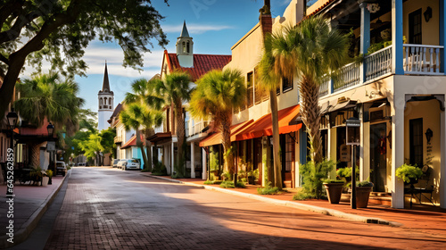 Historic St. George Street, St. Augustine's Oldest Settlement