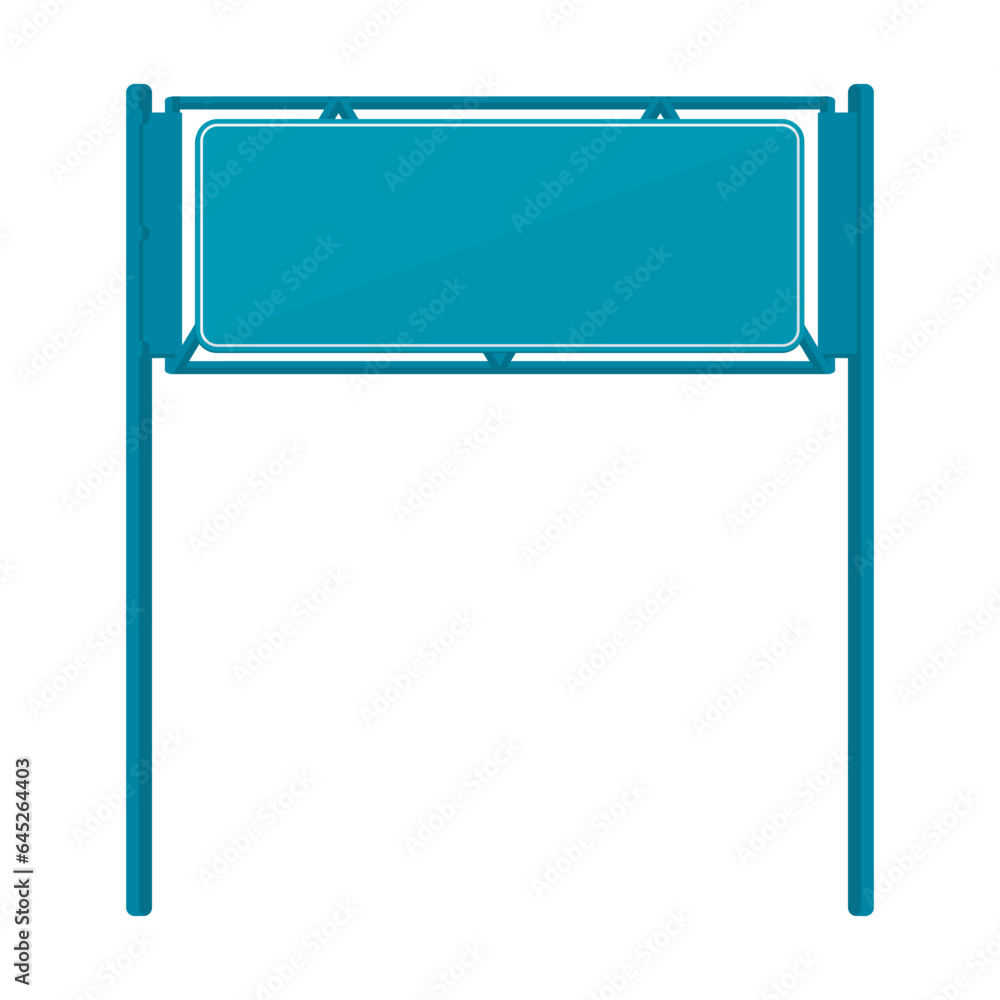 Obraz premium Blank Road Signs