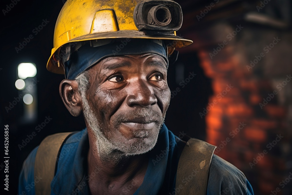 Dedicated miners work hard underground, extracting valuable resources in a challenging industrial environment. 'generative AI' Dedicated miners work hard underground, extracting valuable resources in a challenging industrial environment. 'generative AI'