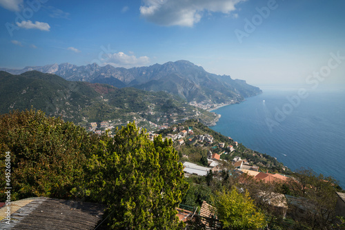 View from Ravello, Amalfi coast, Italy