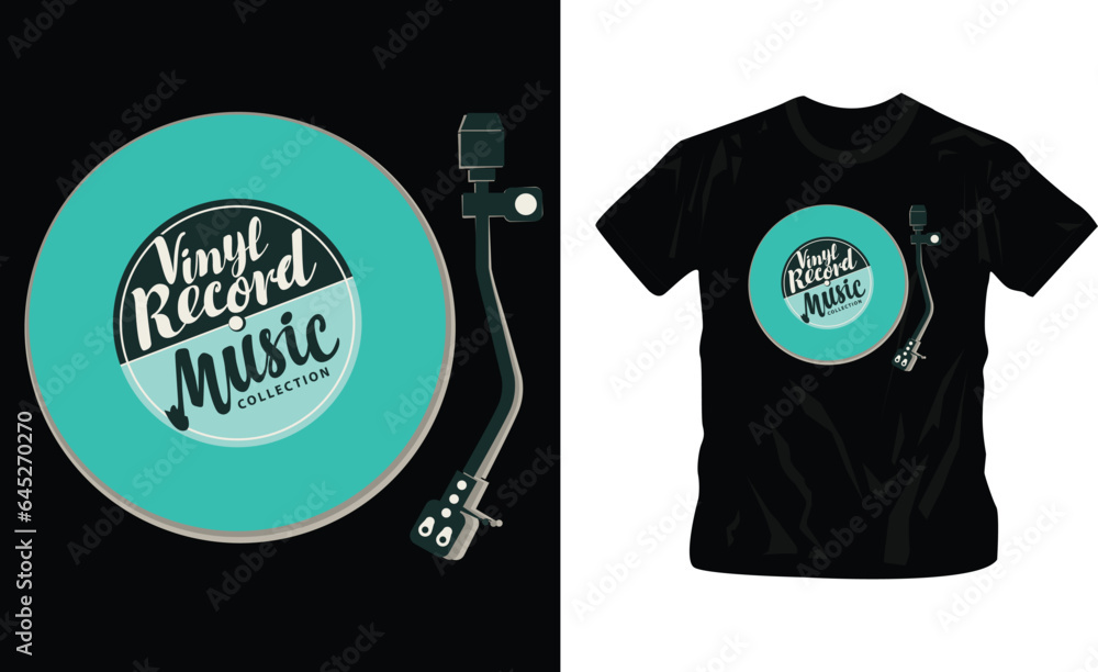 Band logos, album covers, party time musical festival vector illustration t-shirt design editable template