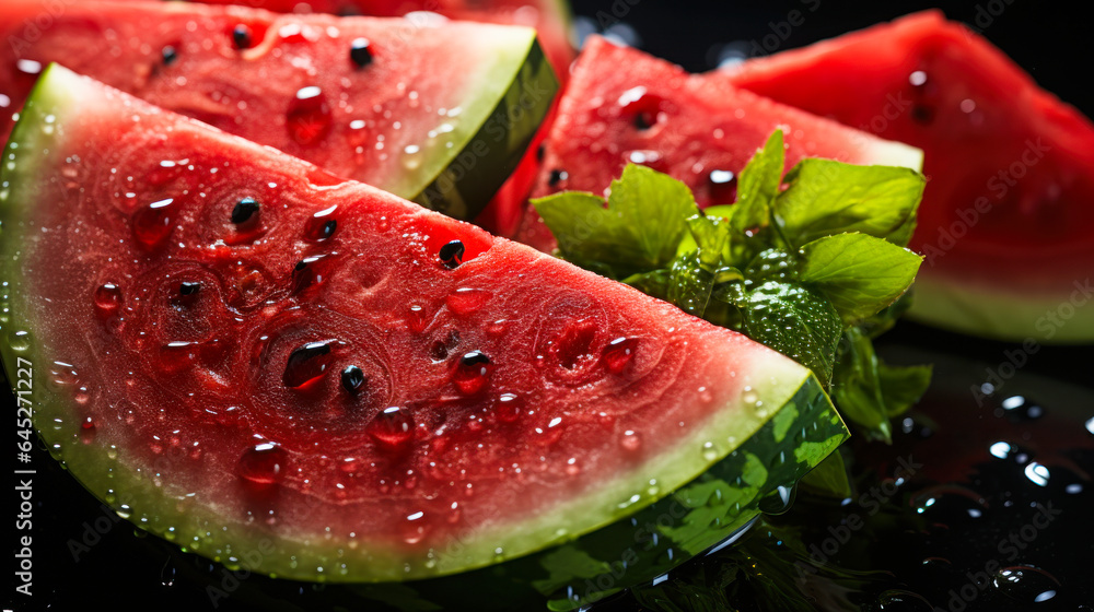 pile of fresh Watermelon fruits texture with water spots, shot from a top view, healty food and active lifestyle background wallpaper concept pile of fresh Watermelon fruits texture with water spots, shot from a top view, healty food and active lifestyle background wallpaper concept