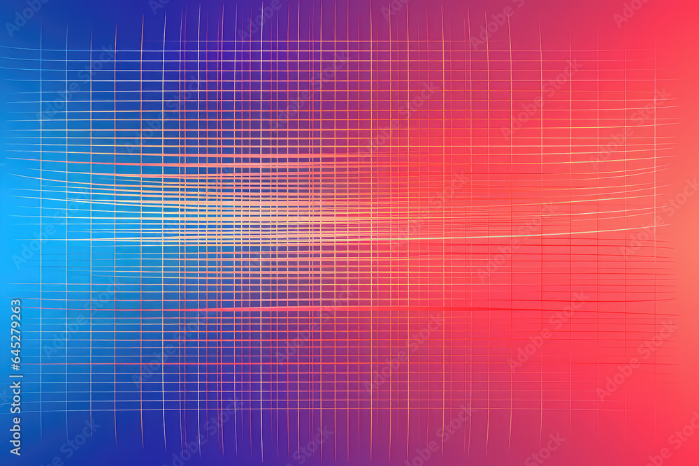 Abstract technology futuristic digital concept square pattern with lighting glowing particles square elements on dark blue and red background. Abstract technology futuristic digital concept square pattern with lighting glowing particles square elements on dark blue and red background.