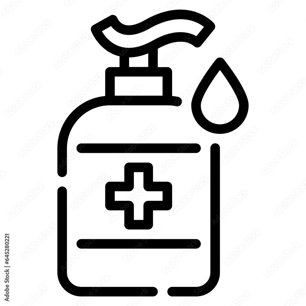 Obraz premium Disinfection icon