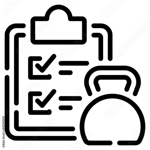 Exercise Routine icon